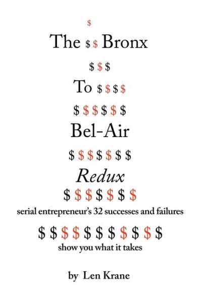 The Bronx To Bel-Air Redux: Serial Entrepreneur'S 32 Successes And Failures Show You What It Takes