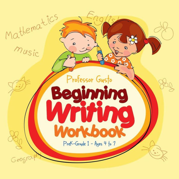 Libro de ejercicios para comenzar a escribir | PreK–Grado 1 - Edades 4 a 7