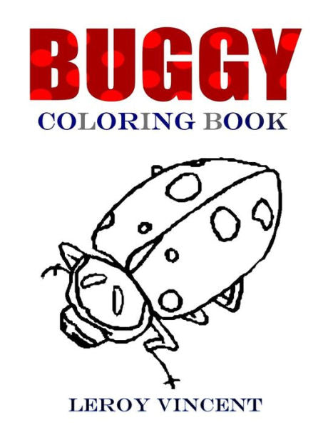 Libro para colorear de buggy