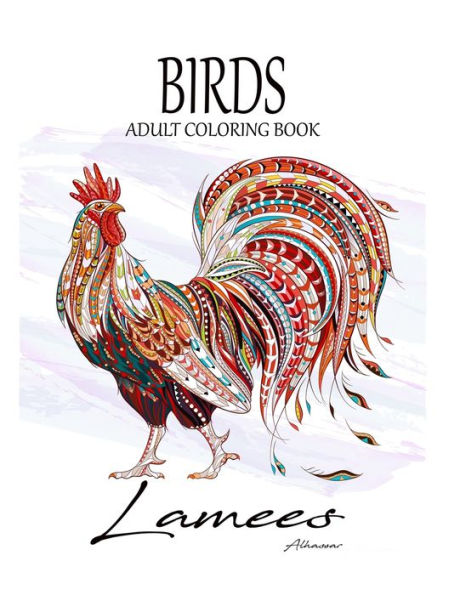 AVES: LIBRO PARA COLOREAR PARA ADULTOS