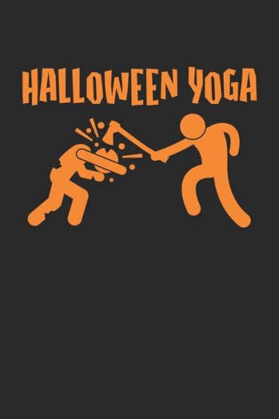 Achtsamkeitstagebuch: Notiere und plane deine täglichen Meditationen ? Sammle und fokussiere deine Gedanken ? Finde innere Ruhe und Gelassenheit ? 6x9 Format ? Motiv: Halloween yoga (German Edition)