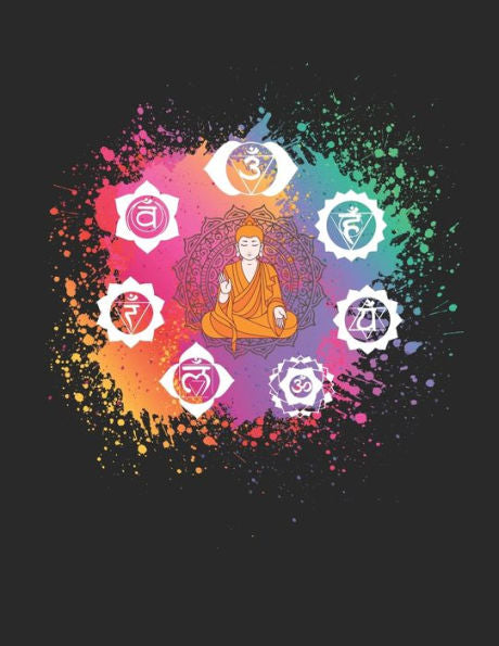 Achtsamkeitstagebuch: Notiere und plane deine täglichen Meditationen ? Sammle und fokussiere deine Gedanken ? Finde innere Ruhe und Gelassenheit ? A4+ Format ? Motiv: Chakren 2 (German Edition)