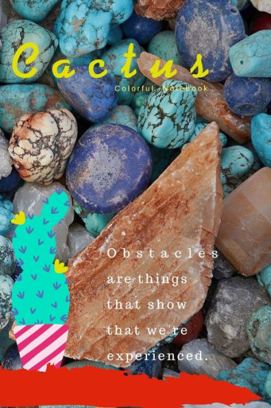 Cactus: Los obstáculos son cosas que demuestran que tenemos experiencia.