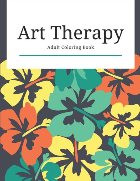 Libro para colorear para adultos con terapia artística: diseños para aliviar el estrés