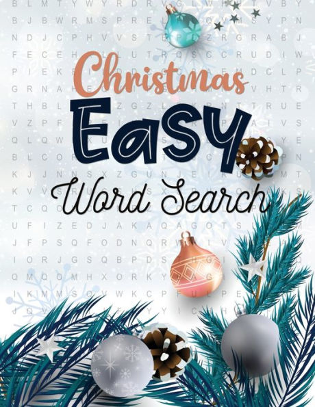 Christmas Easy Word Search: 360+ Christmas Word Search Puzzle Large-Print , Exercise Your Brain, Fun and Festive Word Search Puzzles Adult, Christmas Gift