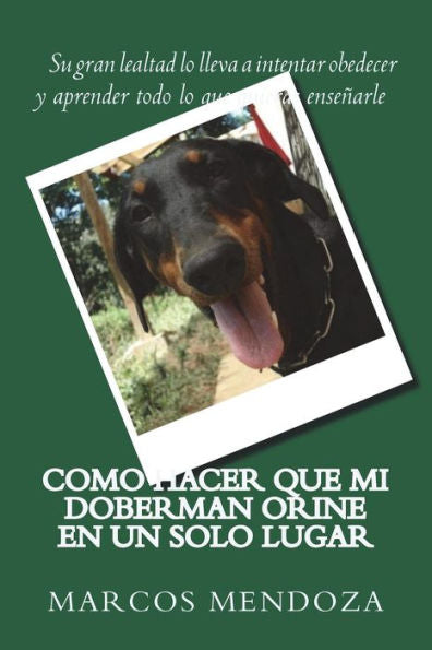 Como Hacer que Mi Doberman Orine en un Solo Lugar (Edición Española)