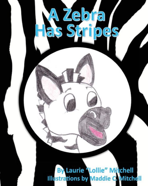 Una cebra tiene rayas