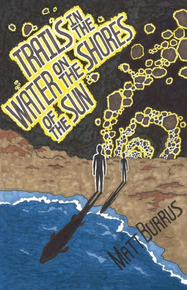 Trails In The Water On The Shores Of The Sun