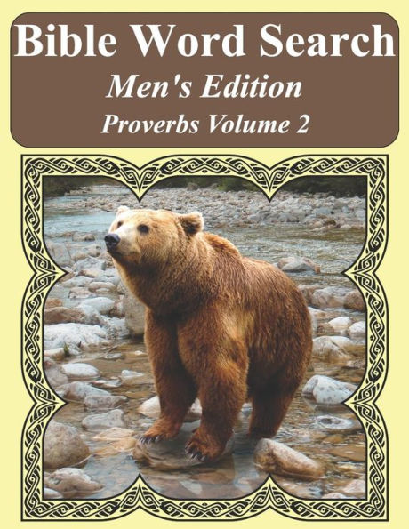 Bible Word Search Men's Edition: Proverbs Volume 2 Extra Large Print (Bible Word Search Puzzles For Adults Jumbo Print Men's Edition)