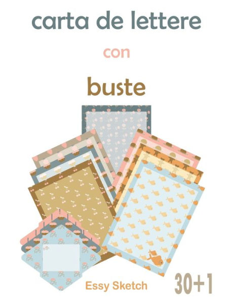 carta de lettere con buste (Italian Edition)