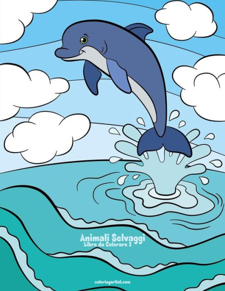 Animali Selvaggi Libro da Colorare 2 (Italian Edition)