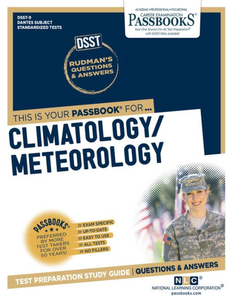 Climatology/Meteorology (DAN-9): Passbooks Study Guide (9) (Dantes Subject Standardized Tests)