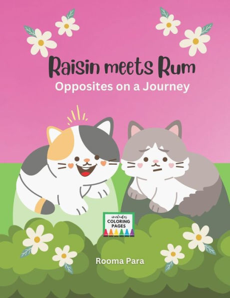 Raisin Meets Rum: Opposites On A Journey (Adventures Of Raisin The Ragdoll Cat)
