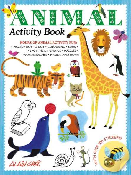 Animal Activity Book (Alain Grée Activity Book)