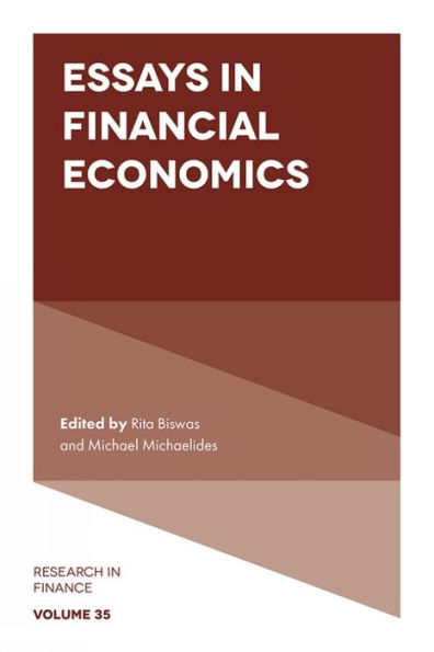 Essays In Financial Economics (Research In Finance, 35)