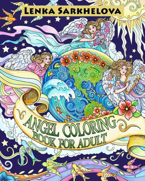 Angel Coloring Book for Adult: Coloring Book for Adult