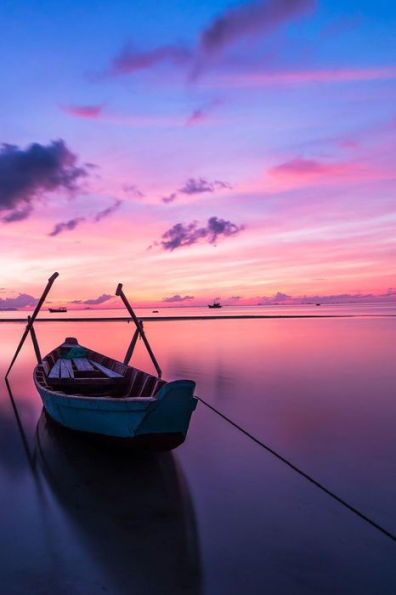 A CALM SUNRISE: A relaxing morning on the water.