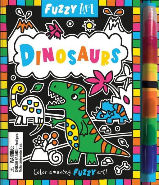 Fuzzy Art Dinosaurs - 9781801055321