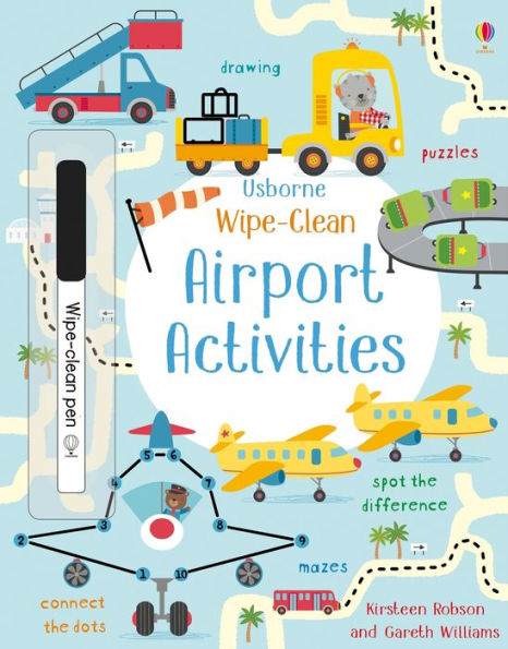 Wipe-Clean Airport Activities (Wipe-Clean Activities)