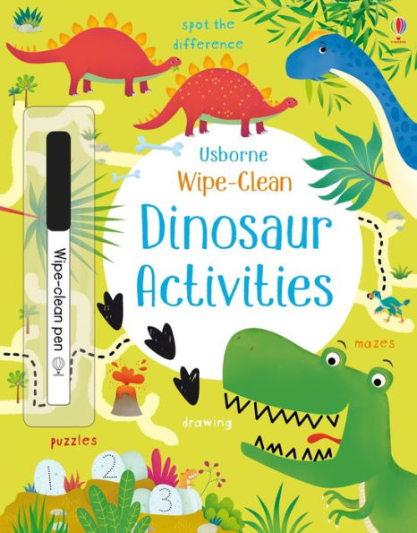 Wipe-Clean Dinosaur Activities (Wipe-Clean Activities)