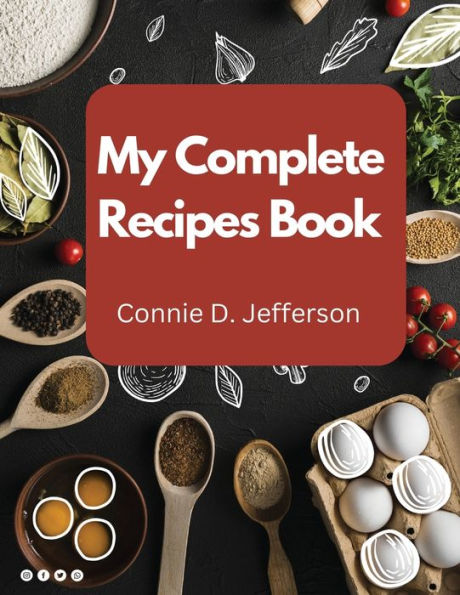My Complete Recipes Book - 9781835520352
