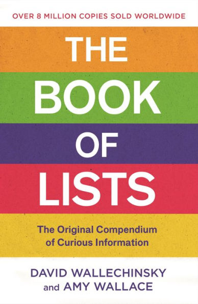 The Book Of Lists: The Original Compendium Of Curious Information - 9781838858063