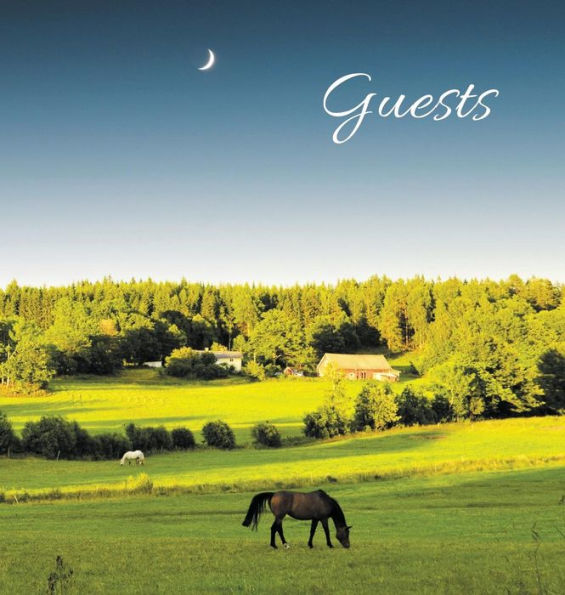GUEST BOOK for Guest House, Airbnb, Bed & Breakfast, Vacation Home, Retreat Centre: HARDCOVER Visitors Book, Guest Comments Book, Vacation Home Guest Book