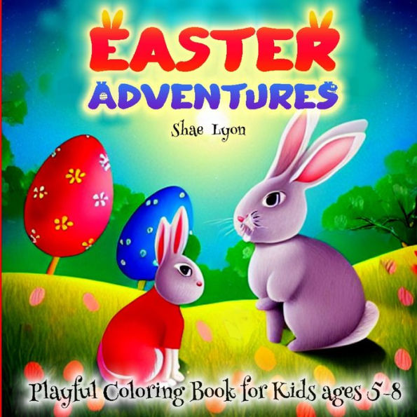 Easter Adventures: Easter Fun Adorable Bunnies Easter Egg Rush Great Gift For Boys, Girls & Toddlers Easter Themed Coloring Pages Cute And Unique Images - 9781915005458