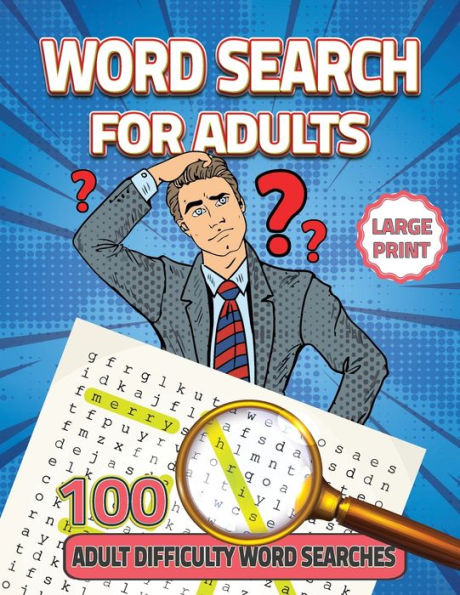 Word Search For Adults Large Print