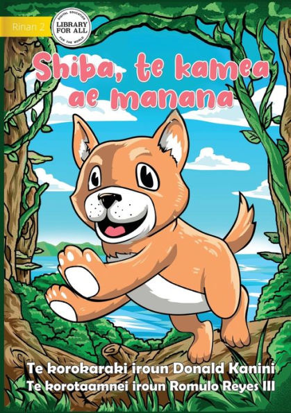 Playful Dog Shiba - Shiba, Te Kamea Aemanana (Te Kiribati)