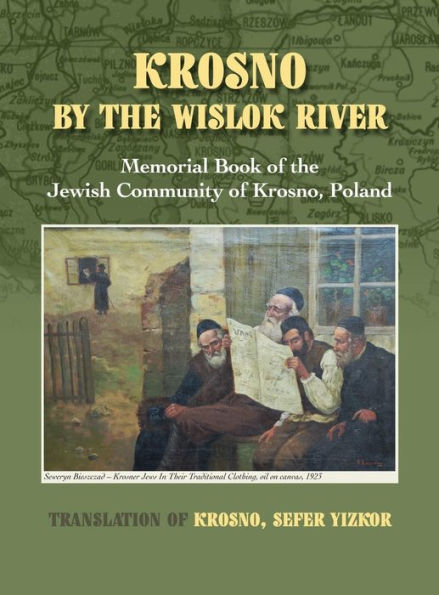 Krosno junto al río Wislok - Libro conmemorativo de la comunidad judía de Krosno, Polonia