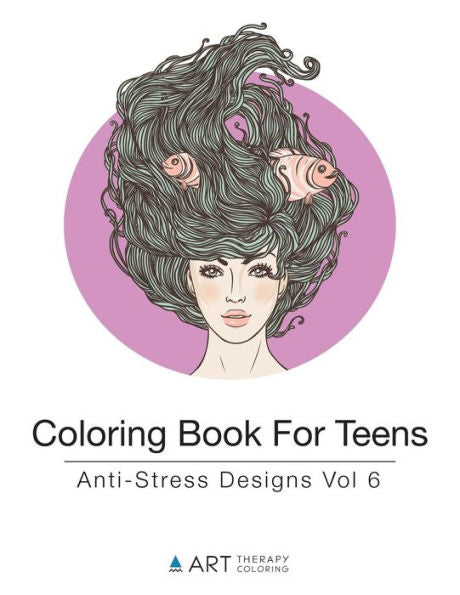 Libro para colorear para adolescentes: Diseños antiestrés Vol 6 (Libros para colorear para adolescentes)