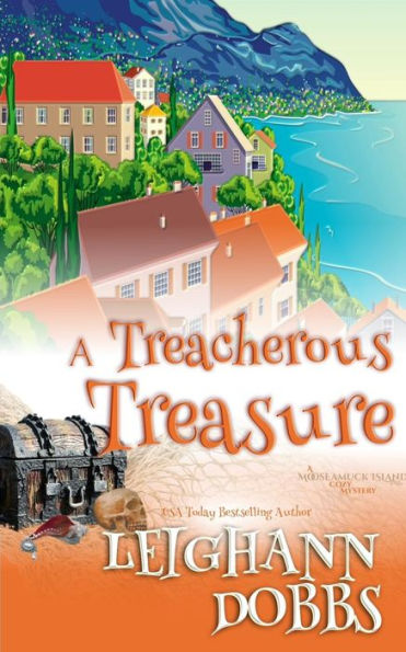 A Treacherous Treasure (Mooseamuck Island Cozy Mystery)