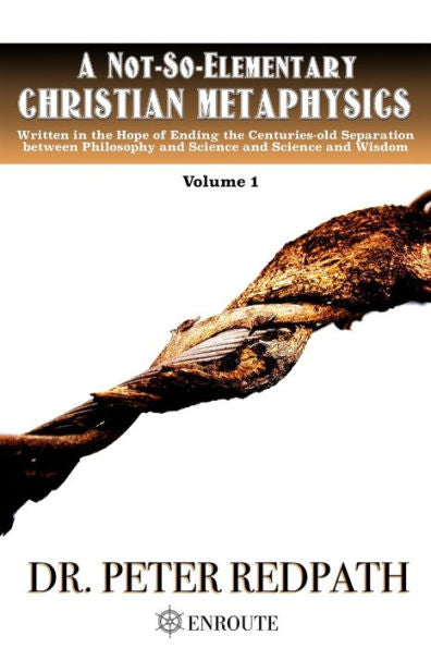 Una metafísica cristiana no tan elemental, volumen 1: escrito con la esperanza de poner fin a la separación centenaria entre filosofía, ciencia, ciencia y sabiduría