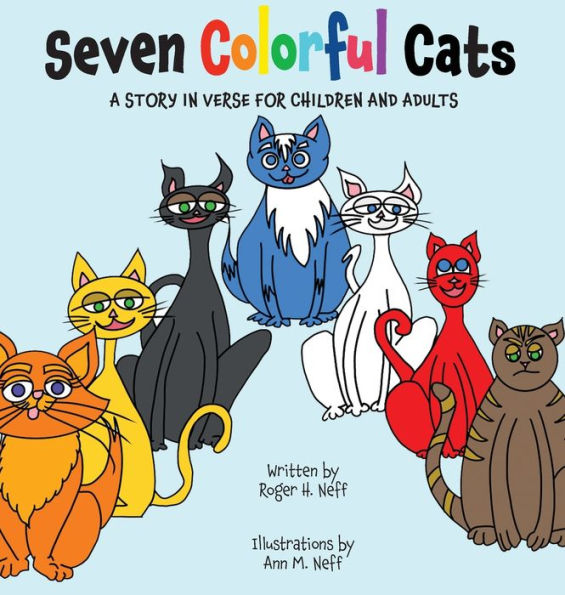 Seven Colorful Cats - 9781951188801