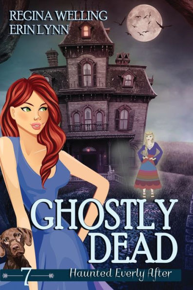 Ghostly Dead (Large Print): A Ghost Cozy Mystery Series (Haunted Everly After Mysteries)