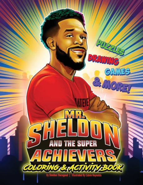 Mr. Sheldon And The Super Achievers Coloring & Activity Book - 9781953497642