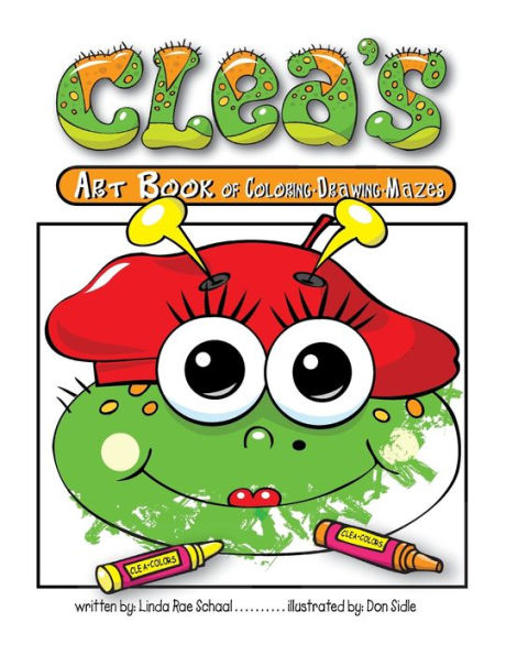 Clea's Art Book Of Coloring And Drawing Mazes - 9781955705097