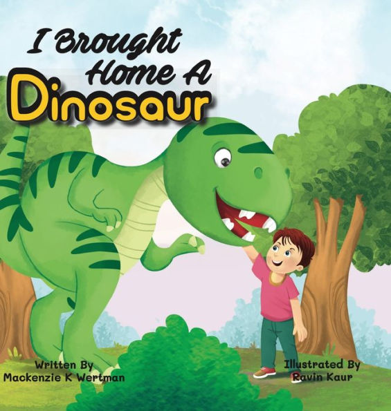 I Brought Home A Dinosaur - 9781956626148