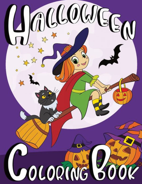 Halloween Coloring Book For Kids - 9781957988399