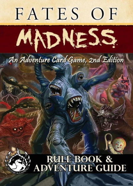 Fates Of Madness: 2Nd Edition Rule Book And Adventure Guide - 9781958054017