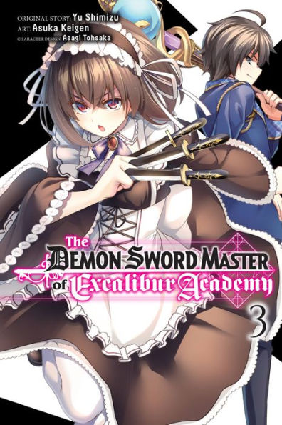 The Demon Sword Master Of Excalibur Academy, Vol. 3 (Manga) (Volume 3) (The Demon Sword Master Of Excalibur Academy (Manga), 3)