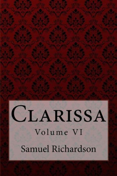 Clarissa Volumen VI Samuel Richardson
