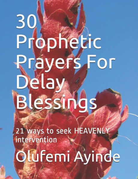30 Prophetic Prayers For Delay Blessings: 21 ways to seek HEAVENLY intervention in THE BIBLE