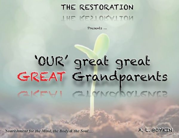 'Our' Great Great Great Grandparents