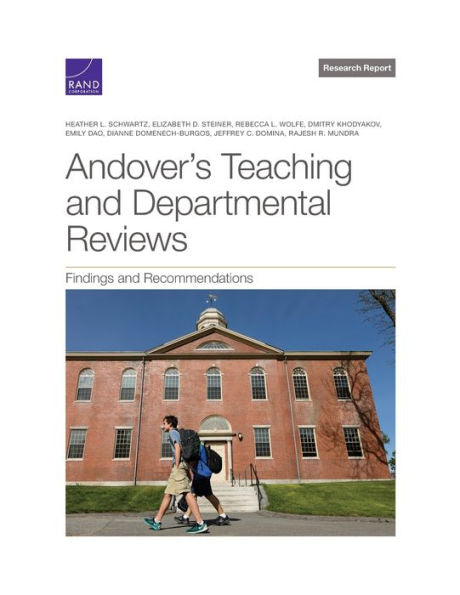 Andover’S Teaching And Departmental Reviews: Findings And Recommendations