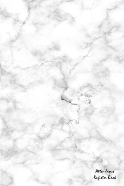 Libro de registro de asistencia: Cuaderno de registro de asistencia (encuadernación perfecta) 6 x 9100 páginas (volumen 1)