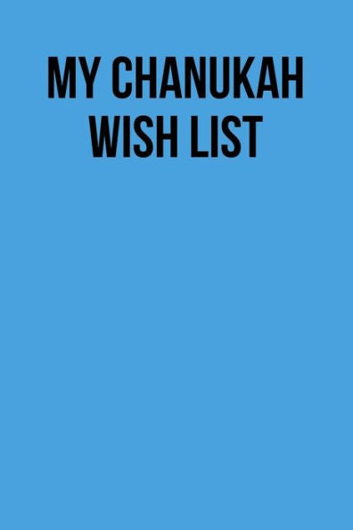 Chanukah Wish List (Wish List Books)
