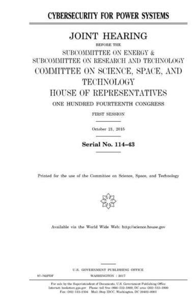 Cybersecurity for power systems