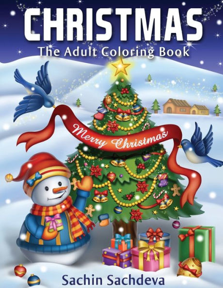 Navidad: El libro de colorear para adultos (Libro de colorear relajante y creativo)
